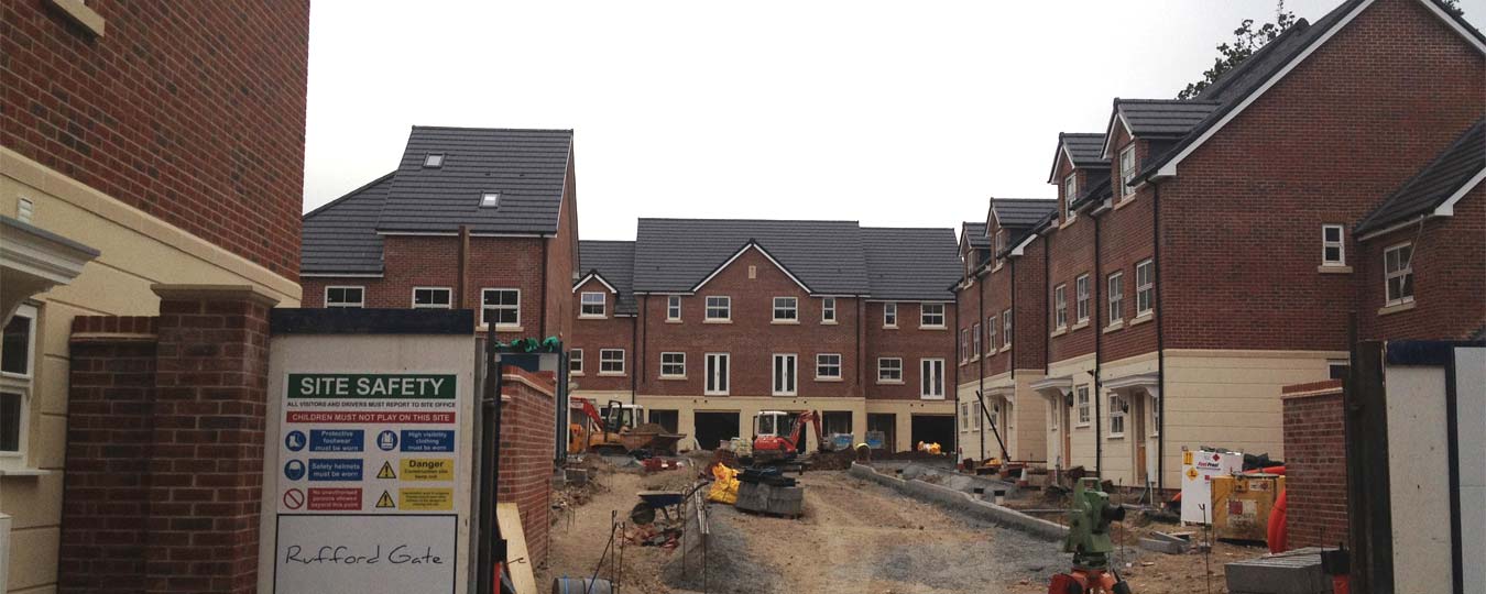 Construction at Rufford Gate by Aspen